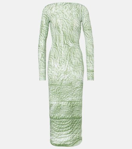 Printed jersey midi dress - MM6 Maison Margiela - Modalova