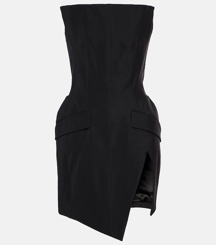 Mugler Abito bustier in crêpe - Mugler - Modalova