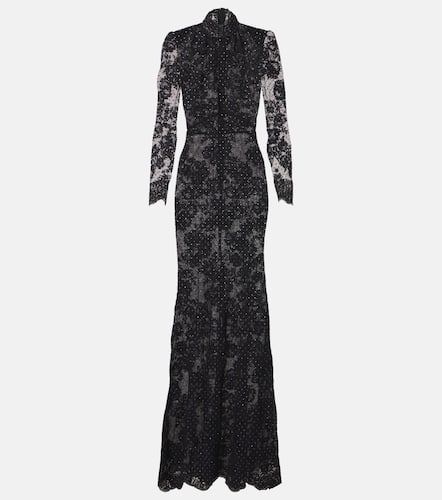 Self-Portrait Embellished lace gown - Self-Portrait - Modalova