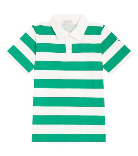 Moncler Enfant Cotton polo shirt - Moncler Enfant - Modalova