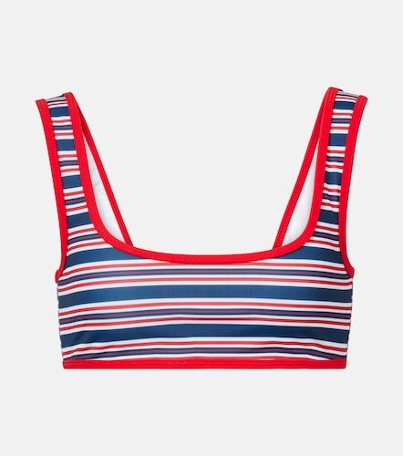 Rounded Edges striped bikini top - Jade Swim - Modalova