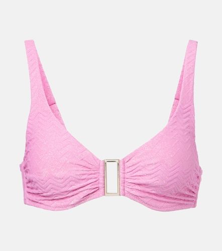 Top de bikini Bel Air de chevron - Melissa Odabash - Modalova