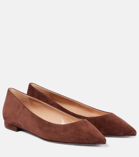 Ballerine Gianvito in suede - Gianvito Rossi - Modalova