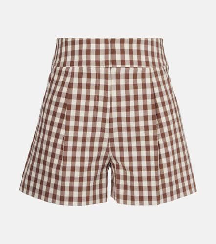 Haina gingham seersucker shorts - Veronica Beard - Modalova