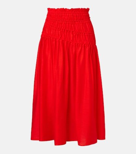 Tory Burch Gesmokter Midirock - Tory Burch - Modalova
