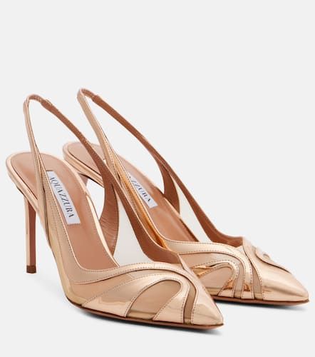 Aquazzura Lune 85 slingback pumps - Aquazzura - Modalova
