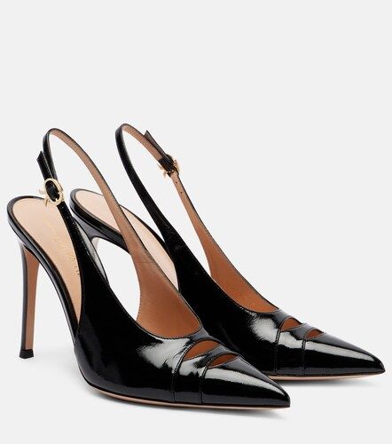 Pumps slingback in vernice - Gianvito Rossi - Modalova