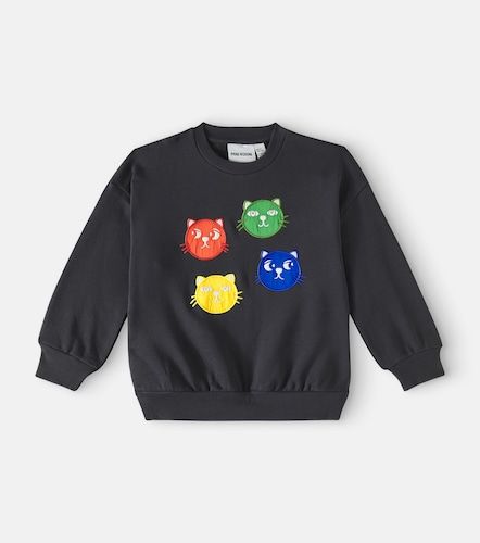 Sudadera Cool Cats de algodón bordada - Mini Rodini - Modalova
