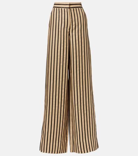 Cestino linen and cotton-blend palazzo pants - Max Mara - Modalova