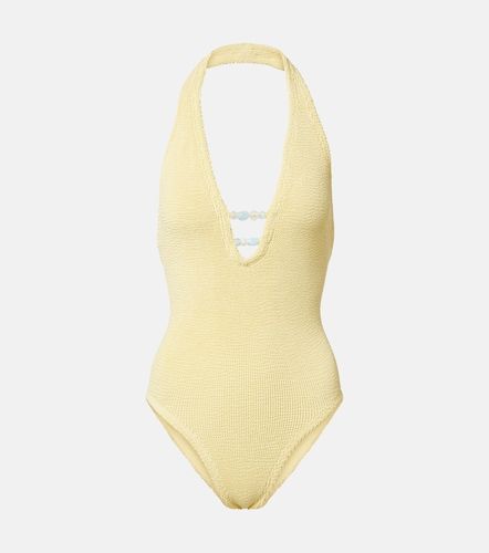 Costume da bagno Adriana con perline - Hunza G - Modalova