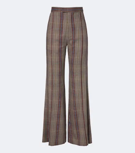 Checked wide-leg pants - Vivienne Westwood - Modalova
