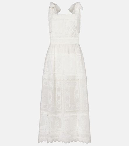 Vestido midi Aster con encaje - Zimmermann - Modalova
