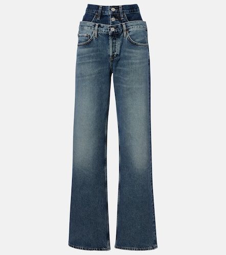 Elson high-rise wide-leg jeans - Agolde - Modalova