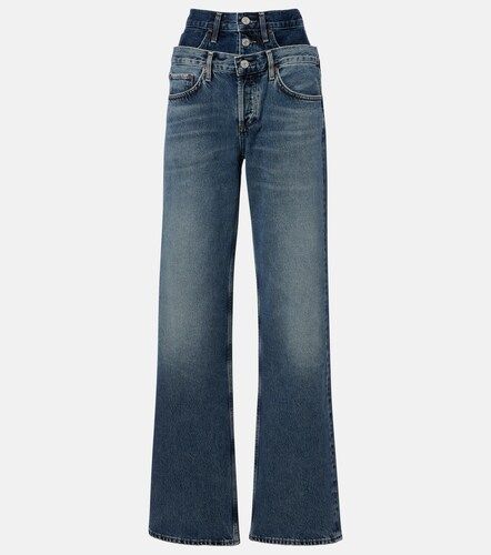 High-Rise Wide-Leg Jeans Elson - Agolde - Modalova