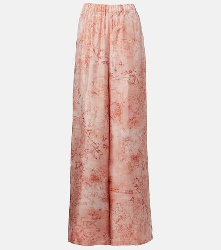 Pantalones anchos Zirlo de sarga de seda - Max Mara - Modalova