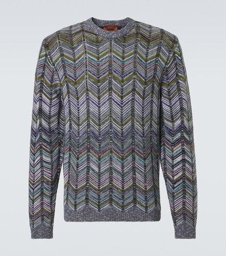 Pullover in cotone a zig-zag - Missoni - Modalova