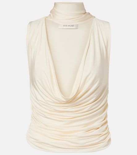 Aya Muse Brise draped top - Aya Muse - Modalova