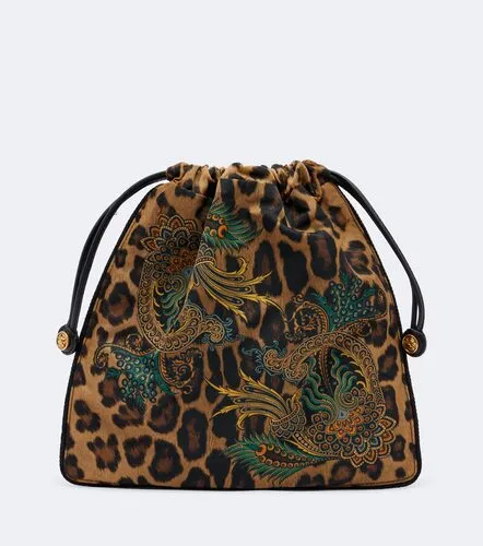 Etro Mini leopard-print pouch - Etro - Modalova