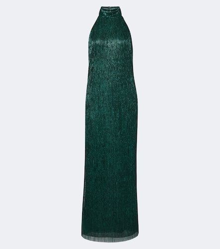 Jeanne halterneck lame gown - Cala de la Cruz - Modalova