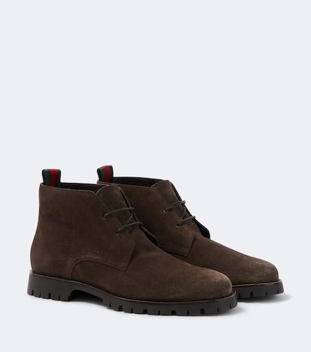 Gucci Suede desert boots - Gucci - Modalova