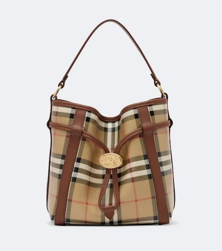 Borsa a secchiello Check Small - Burberry - Modalova
