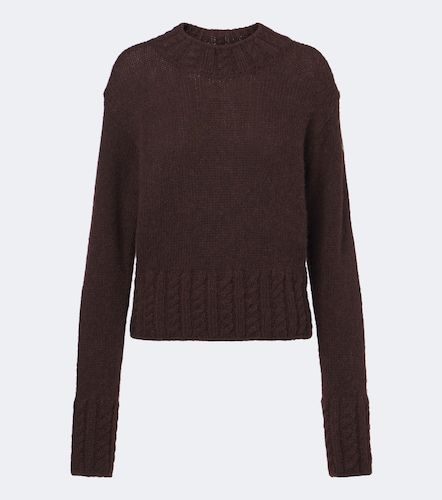 Pullover in misto alpaca e lana - Moncler - Modalova