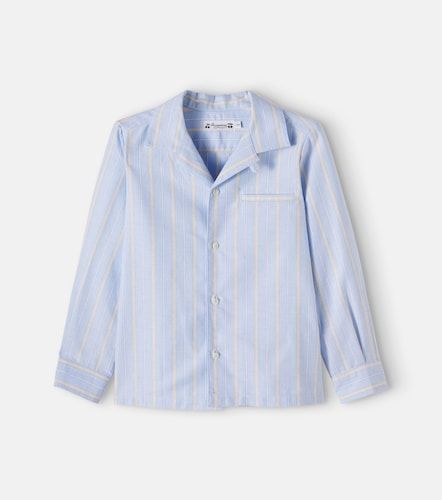Camisa Mael de popelín de algodón a rayas - Bonpoint - Modalova