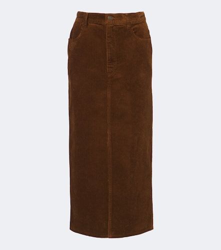 Gonna lunga Odalie in velluto a coste - Marant Etoile - Modalova