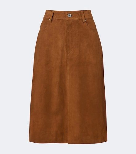 Ami Paris Falda midi de ante - Ami Paris - Modalova