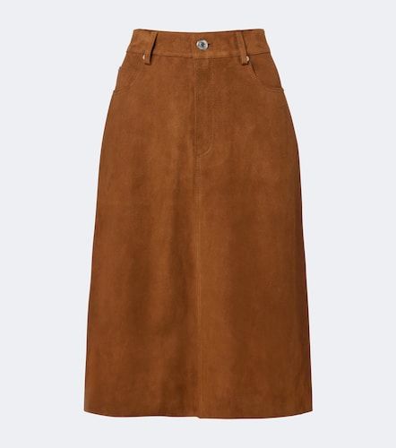 Ami Paris Midirock aus Veloursleder - Ami Paris - Modalova