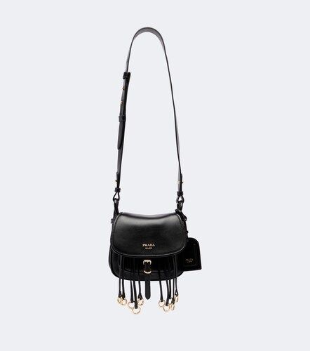 Corsaire Mini fringed leather shoulder bag - Prada - Modalova
