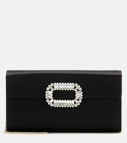 Clutch Evening Envelope in raso - Roger Vivier - Modalova