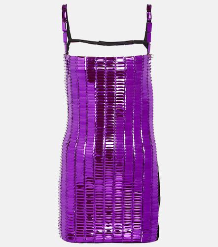 The Attico Rue sequined minidress - The Attico - Modalova