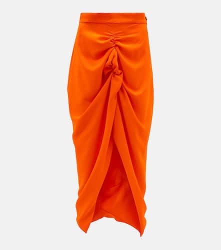 Panther asymmetrical crÃªpe midi skirt - Vivienne Westwood - Modalova