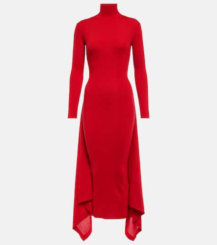 AlaÃ¯a Cashmere and silk midi dress - Alaia - Modalova