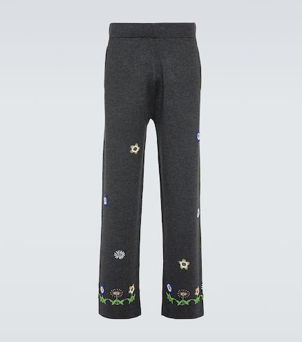 Bode Daisy Garden wool pants - Bode - Modalova