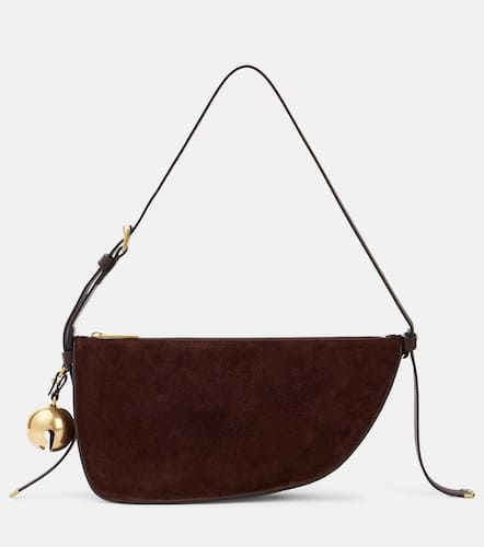 Shield Small suede shoulder bag - Burberry - Modalova