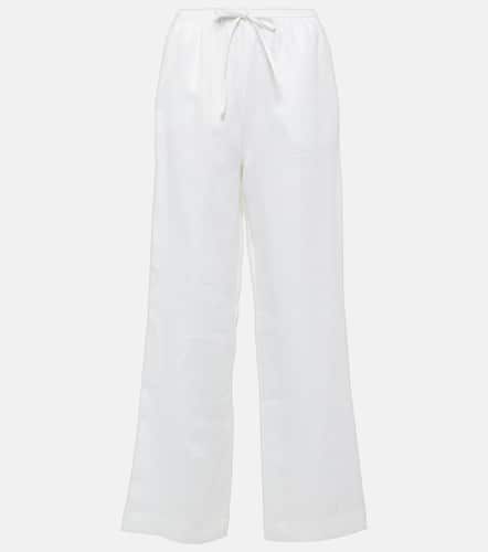 Asceno Aurelia linen straight pants - Asceno - Modalova