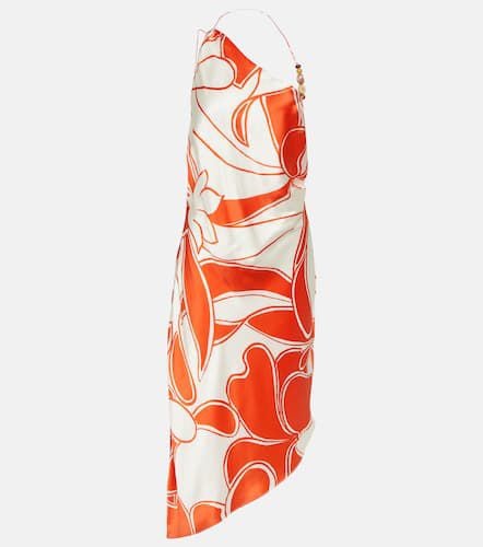 SIR Ramona printed silk midi dress - SIR - Modalova