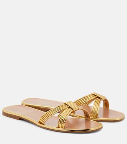 Aquazzura Film faux leather slides - Aquazzura - Modalova