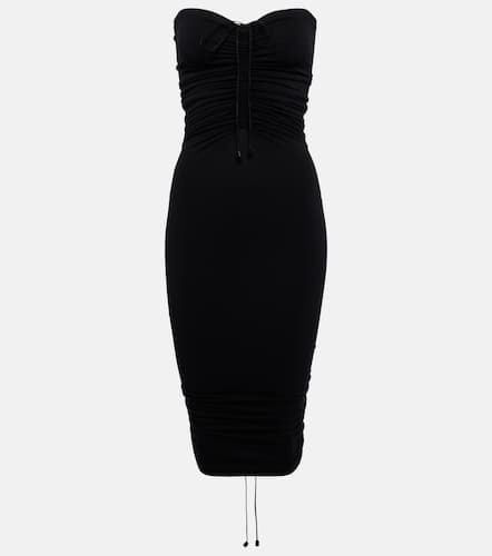 Fatal ruched strapless minidress - Wolford - Modalova