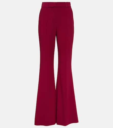 High-rise crÃªpe flared pants - Elie Saab - Modalova