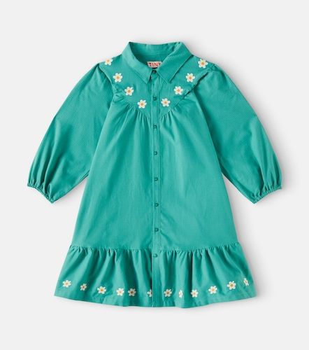 Vestido Daisies de algodón a cuadros - Tinycottons - Modalova