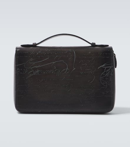 Un Jour Scritto leather briefcase - Berluti - Modalova