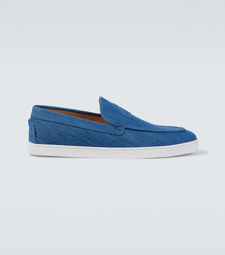 Mocassini Varsiboat in denim - Christian Louboutin - Modalova