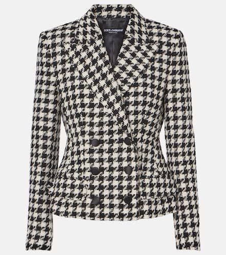 Dolce wool and cotton blazer - Dolce&Gabbana - Modalova