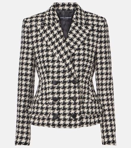 Dolce wool and cotton blazer - Dolce&Gabbana - Modalova