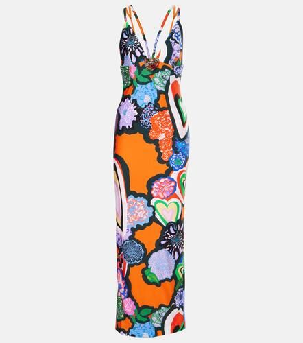 Area Printed maxi dress - Area - Modalova