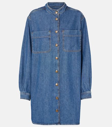 Double Pocket denim shirt dress - Frame - Modalova