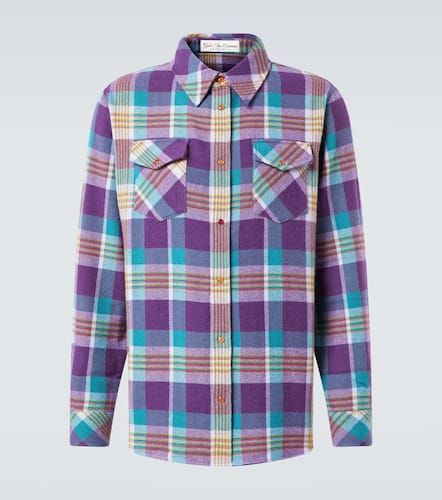Checked cashmere shirt - God's True Cashmere - Modalova